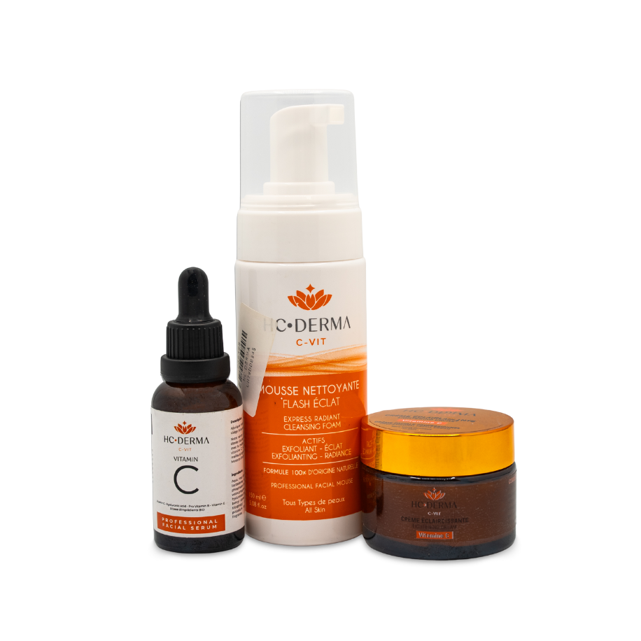 PACK — Sérum + Mousse + Crème