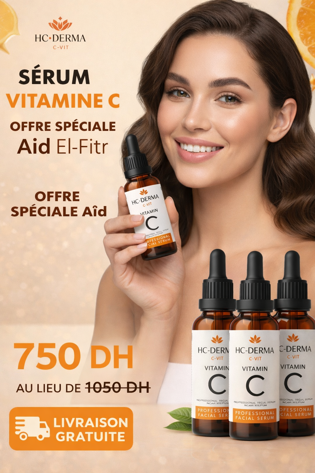 Promotion exclusive  3 sérums Vitamine C